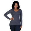 Picture of Ladies 150G Fashion Fit T-shirt - Long Sleeve