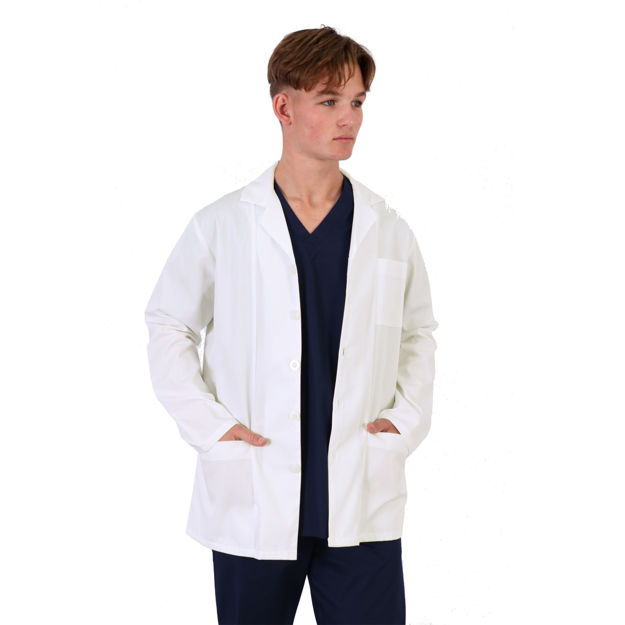 Image sur Manteau de Médecin Tony à Manches Longues